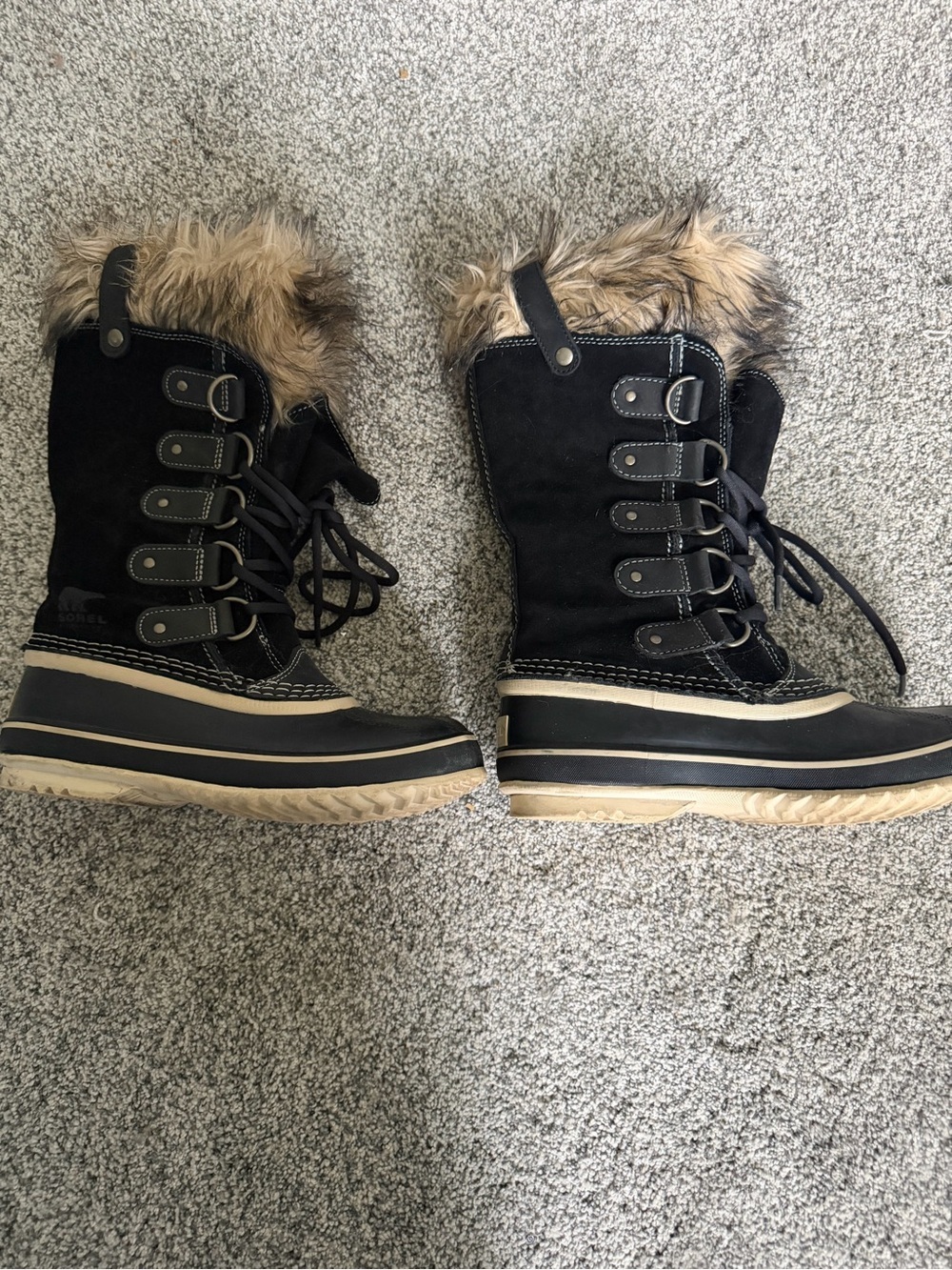 Sorel Joan of Arctic Women's Snow Boots - Black, Size 6 US